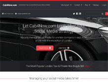 Tablet Screenshot of cab4now.com
